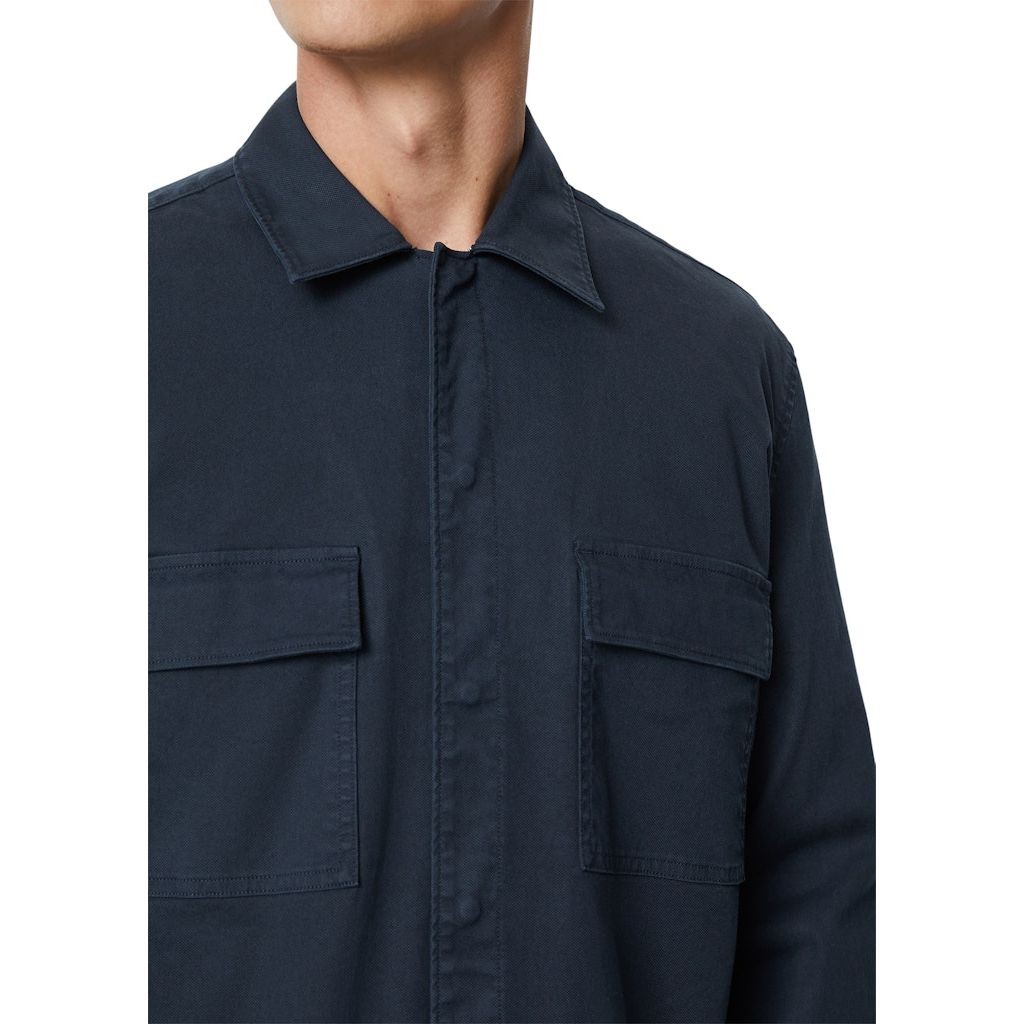 MARC O'POLO Marškiniai ilgomis rankovėmis vyrams, Mėlyna 4