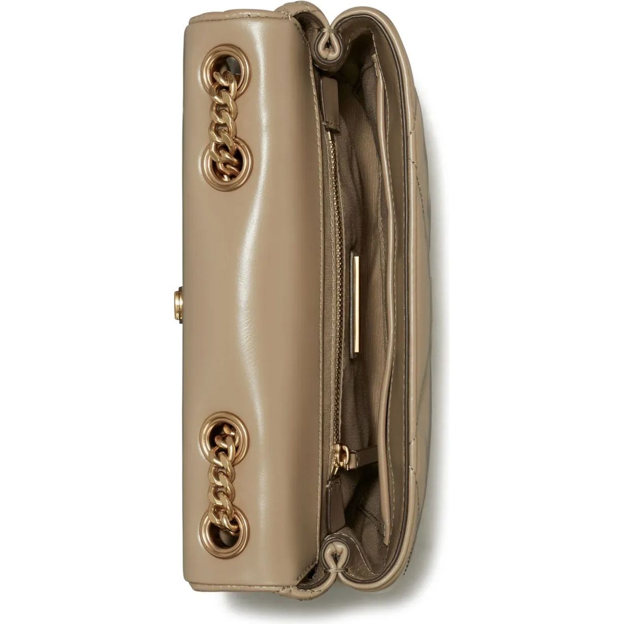 TORY BURCH Rankinė per petį moterims, Ruda, Small convertible shoulder bag 5