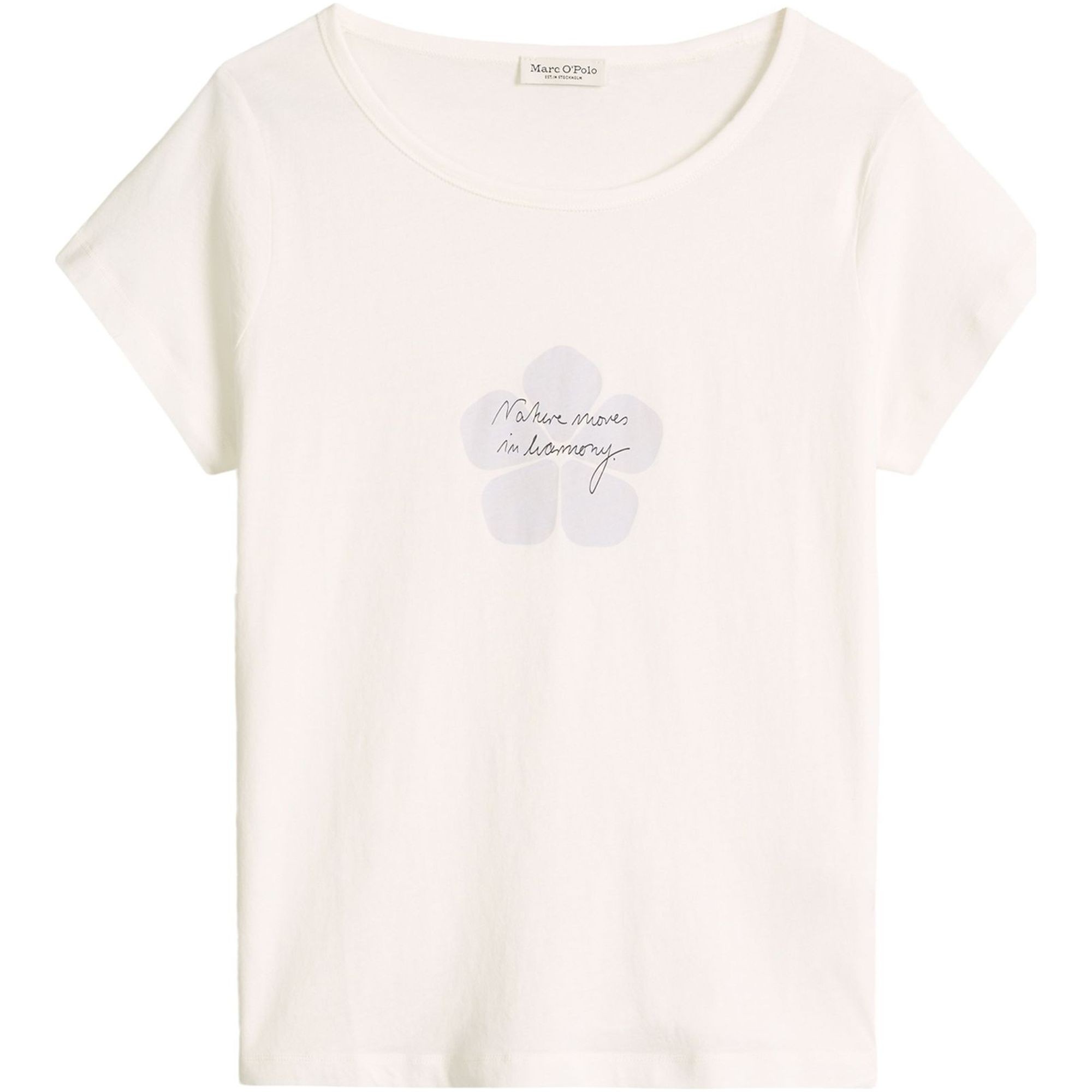 MARC O'POLO Marškinėliai moterims, Pilka, 5000013309 T-shirts