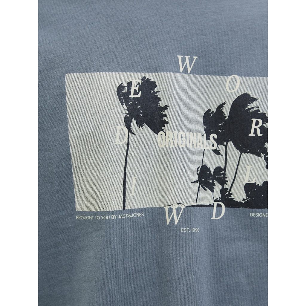 JACK & JONES Marškinėliai vyrams, Žalia, Star tee 6