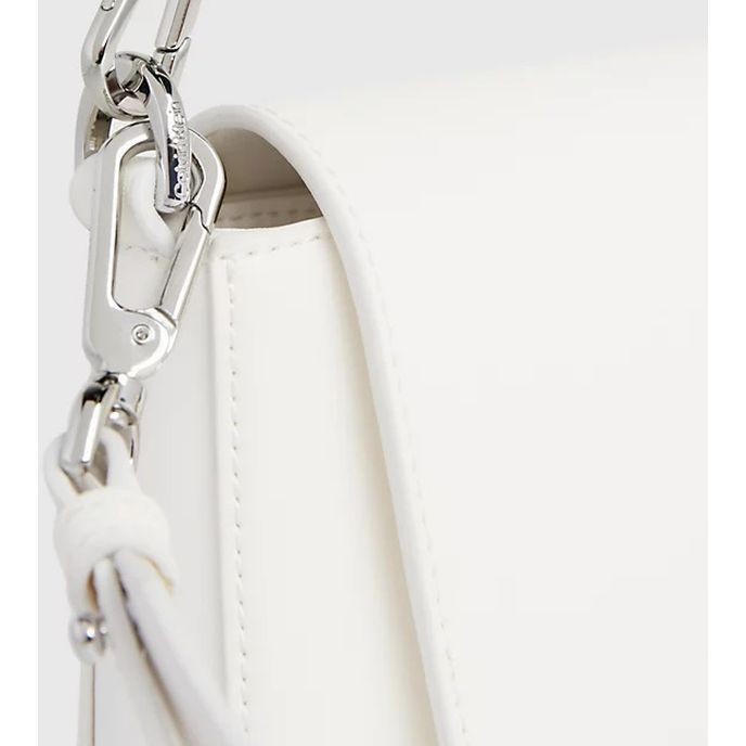 CALVIN KLEIN Rankinė per petį moterims, Balta, Must shoulder bag 3
