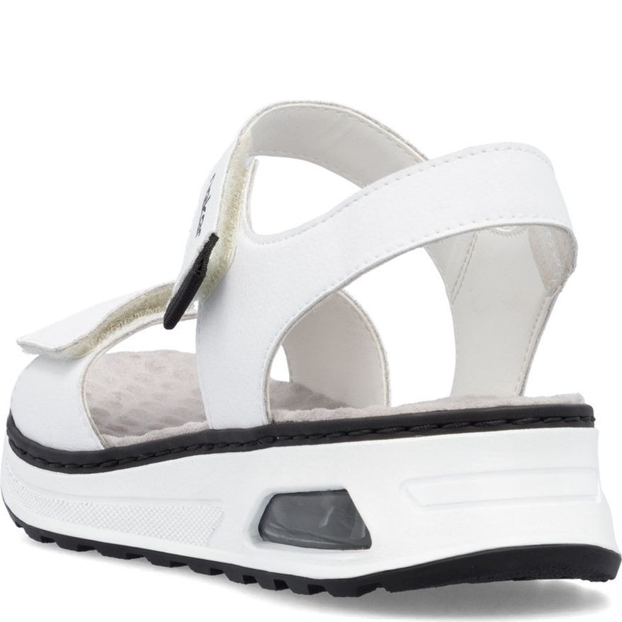 RIEKER Basutės moterims, Balta, Sandals 4