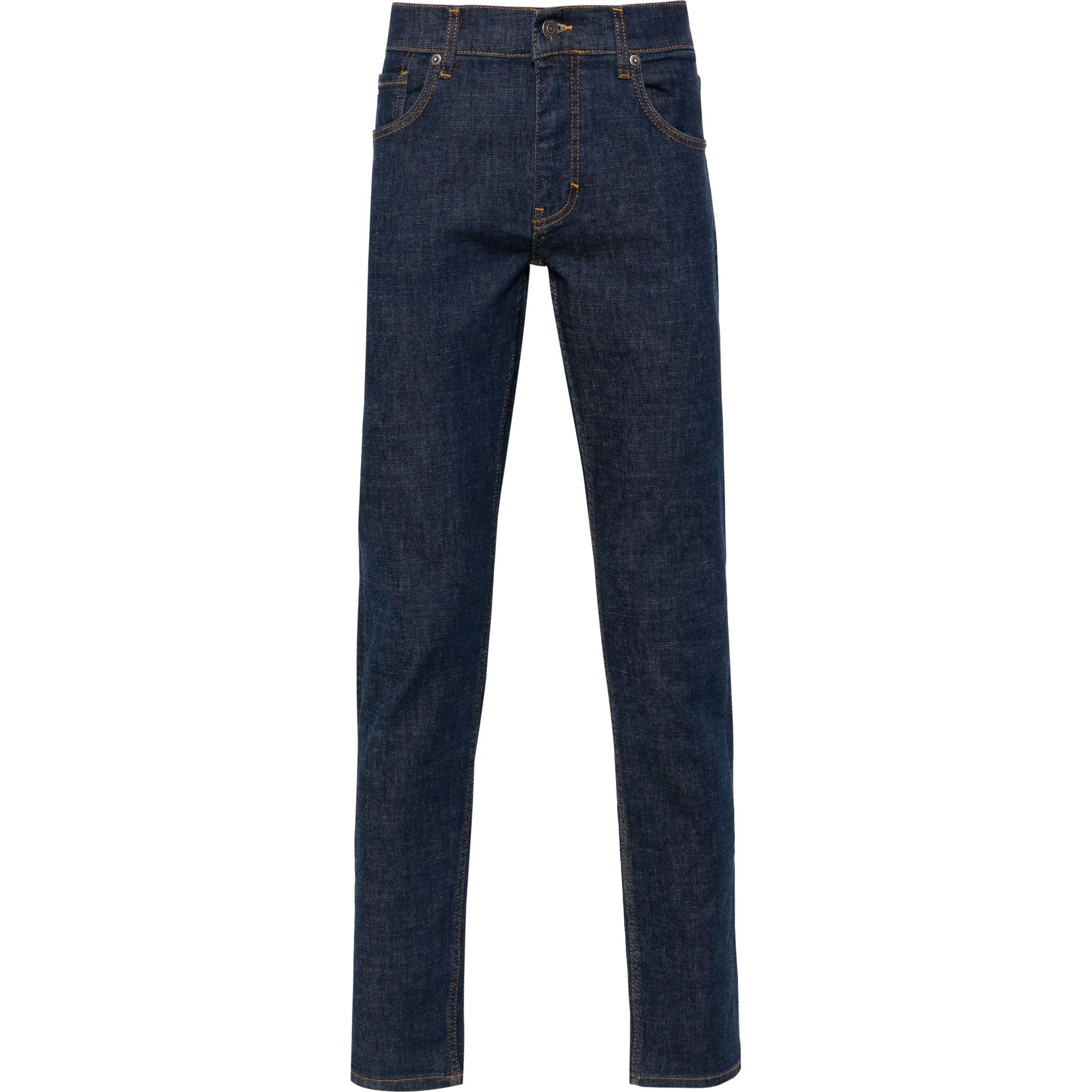 J.LINDEBERG Tiesūs džinsai vyrams, Mėlyna, Jay active dark indigo jeans