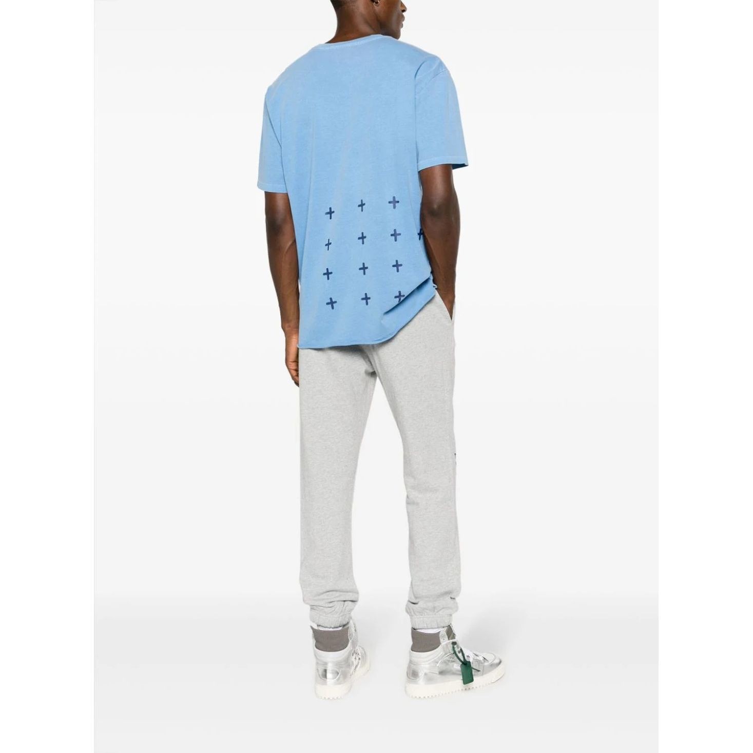 KSUBI Marškinėliai trump. rankovėmis vyrams, Mėlyna, 4x4 biggie tee 2