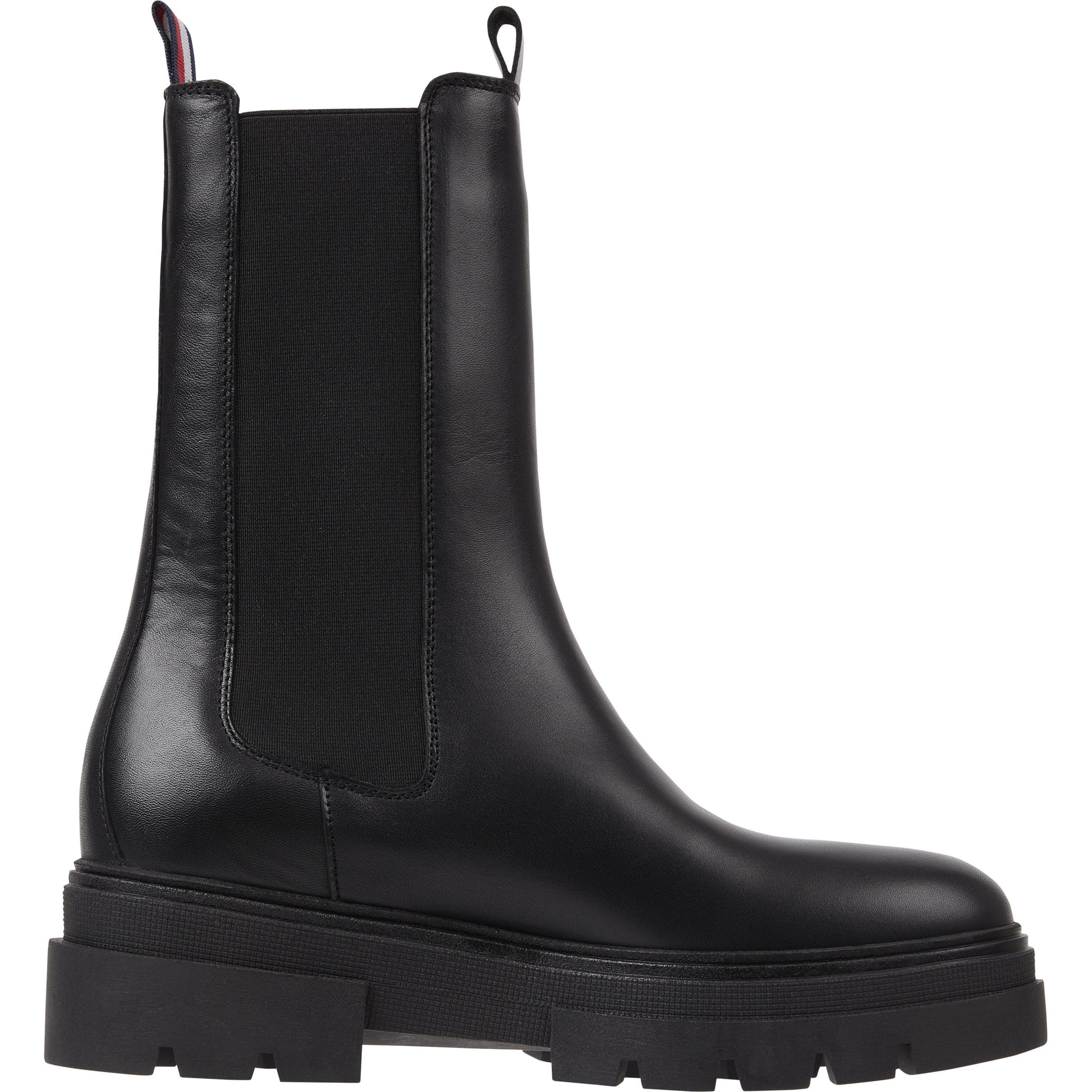 TOMMY HILFIGER Aulinukai moterims, Juoda, MONO CHELSEA BOOT 5