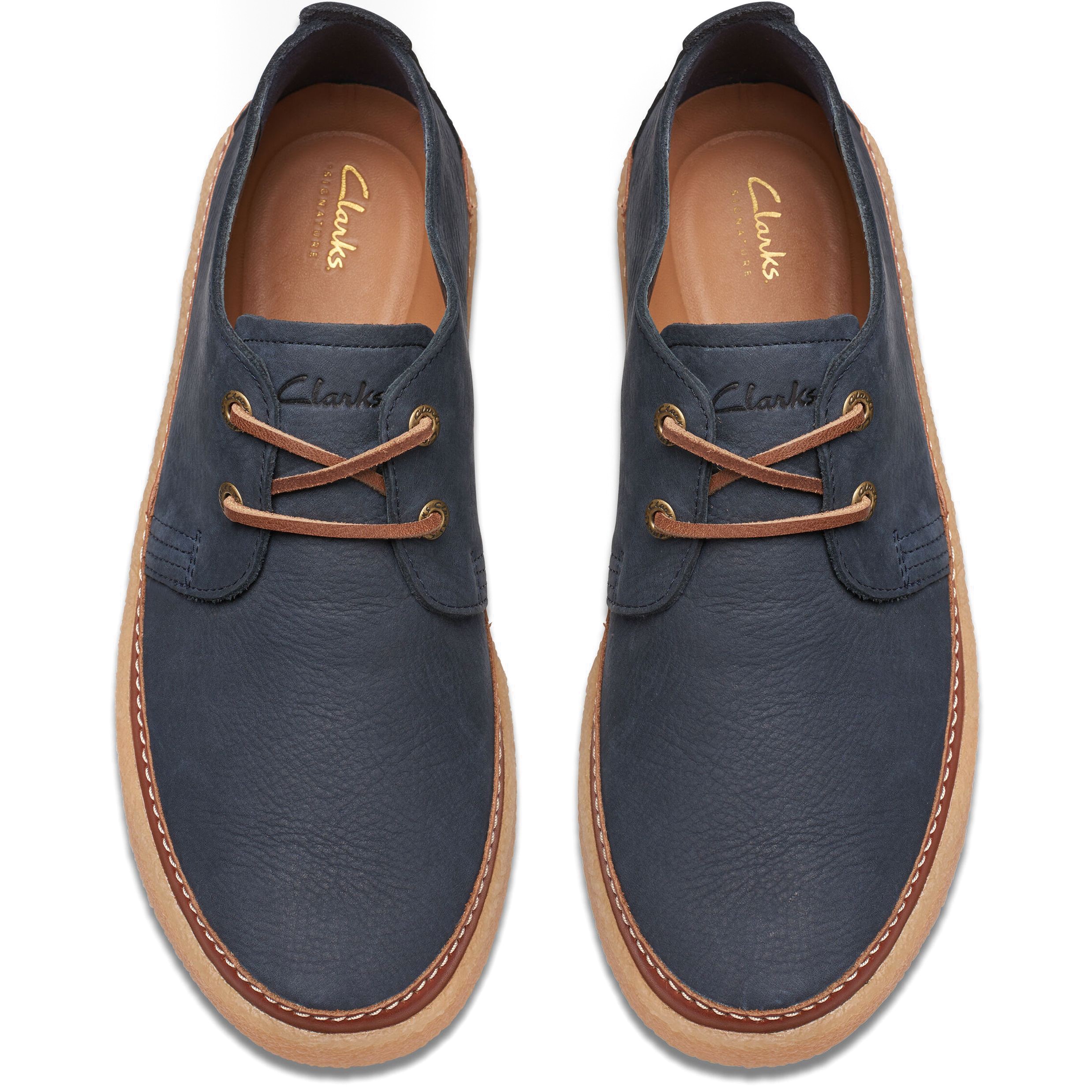 CLARKS Laisvalaikio bateliai vyrams, Mėlyna, Clarkwood Low leisure 6