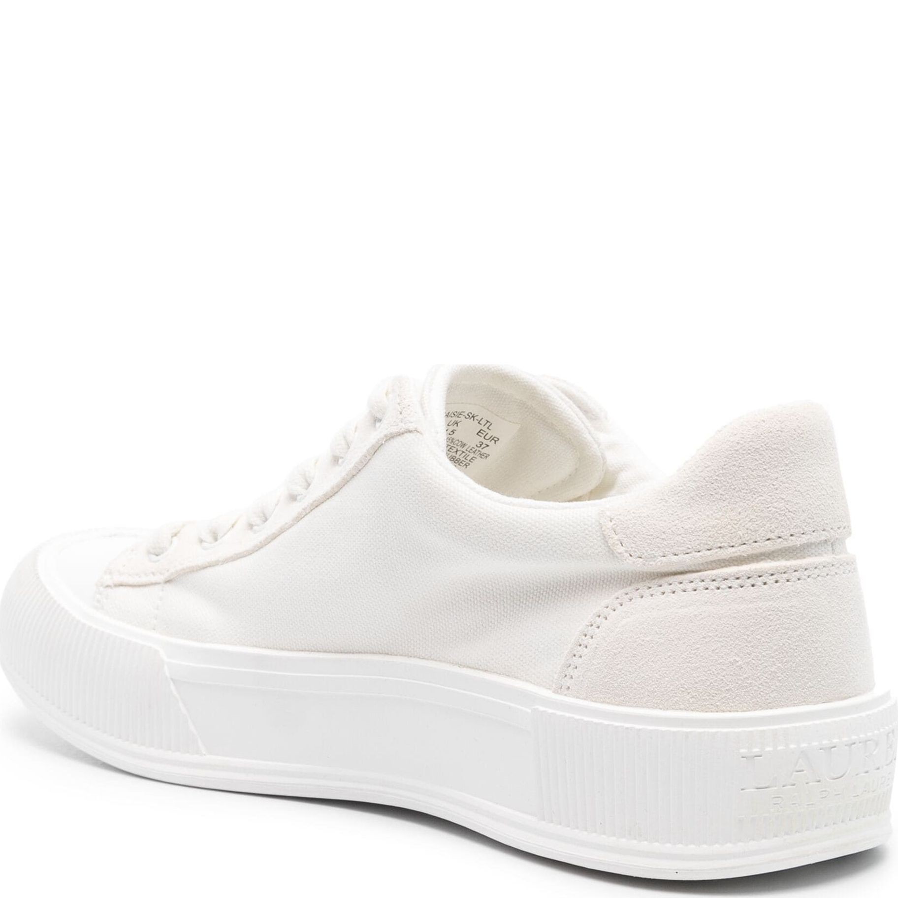 LAUREN RALPH LAUREN Laisvalaikio bateliai moterims, Balta, Daisie sneakers low top lace 3