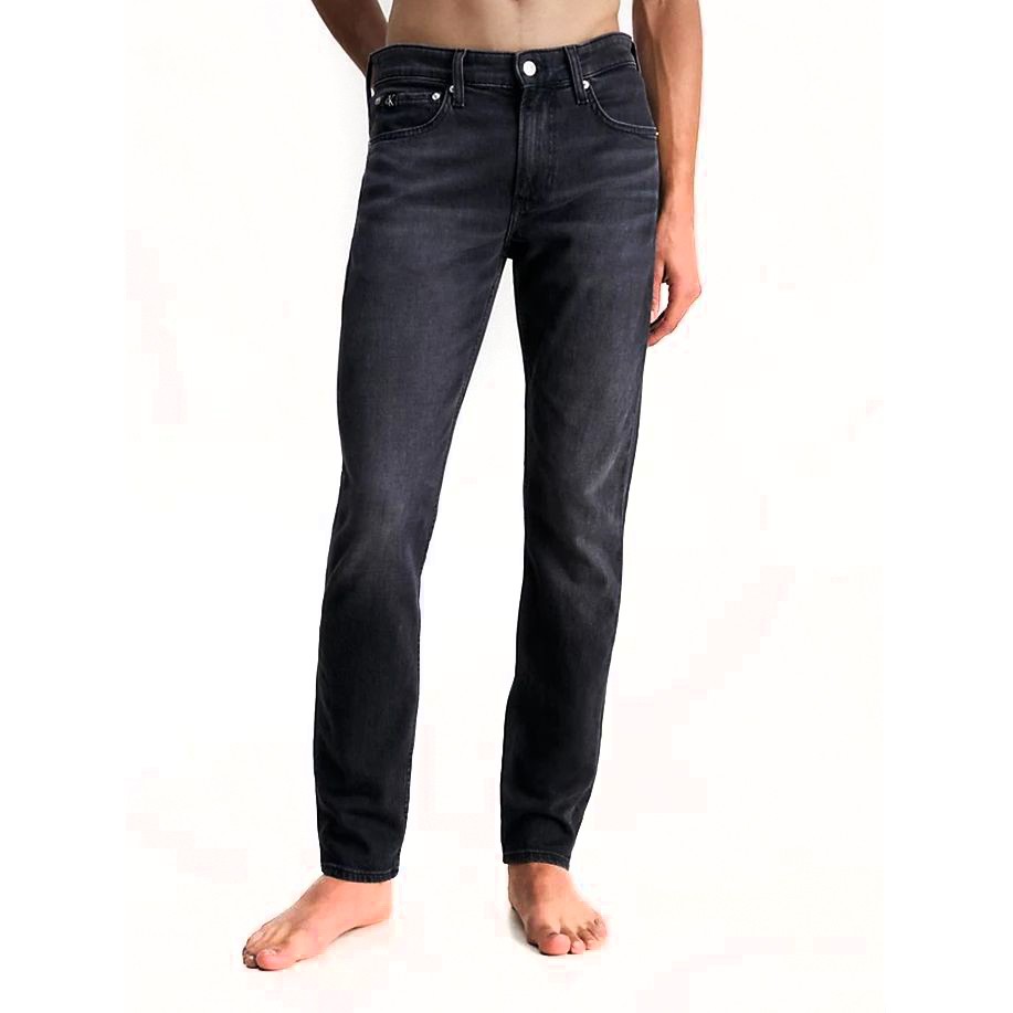 CALVIN KLEIN JEANS Aptempti džinsai vyrams, Juoda, Slim taper 2