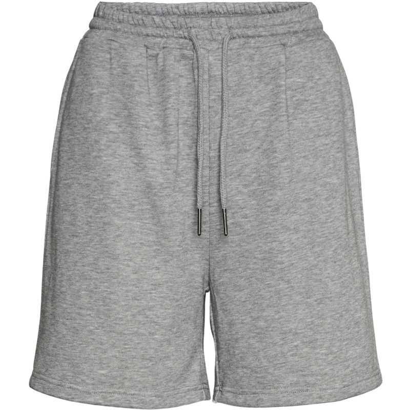 NOISY MAY Mini suknelė moterims, Pilka, NMNORA HW SWEAT SHORT 1