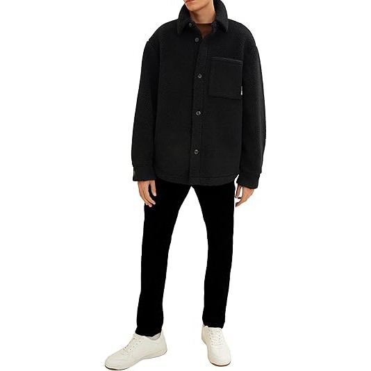 TOM TAILOR Švarkas vyrams, Juoda, Švarkas 2