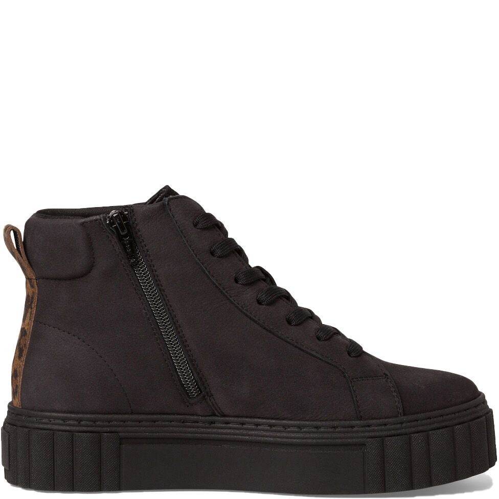 TAMARIS Aulinukai moterims, Juoda, Lace boot flat 4