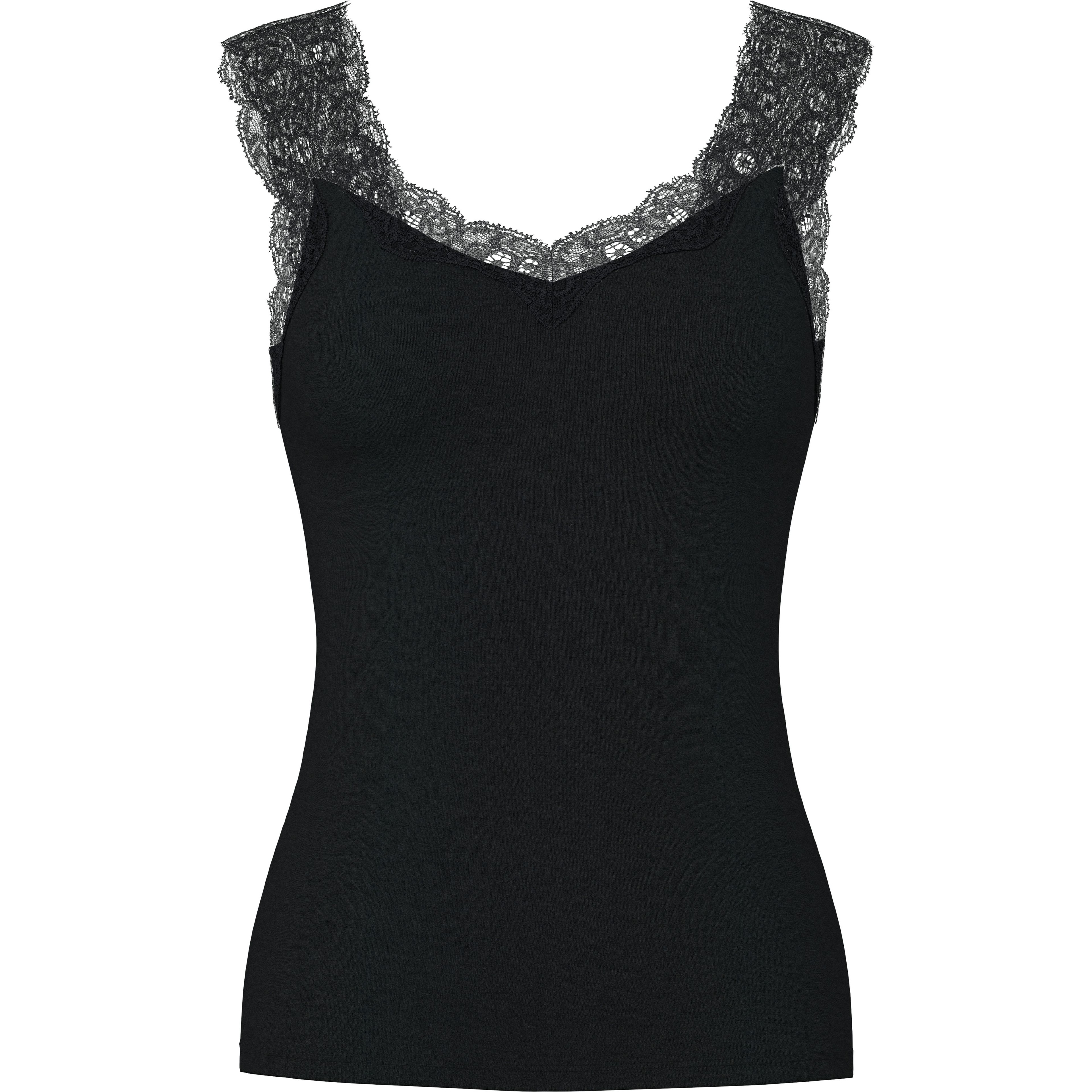 PIECES Marškiniai be rankovių moterims, Juoda, Pcbarbera tank top 1