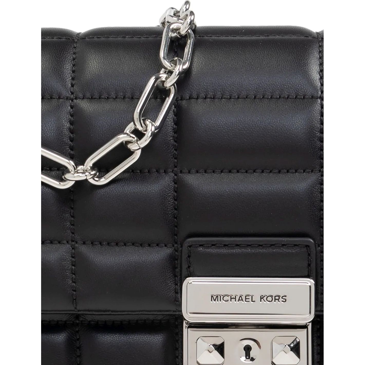 MICHAEL KORS Rankinė per petį moterims, Juoda, Lg conv chain shldr 5