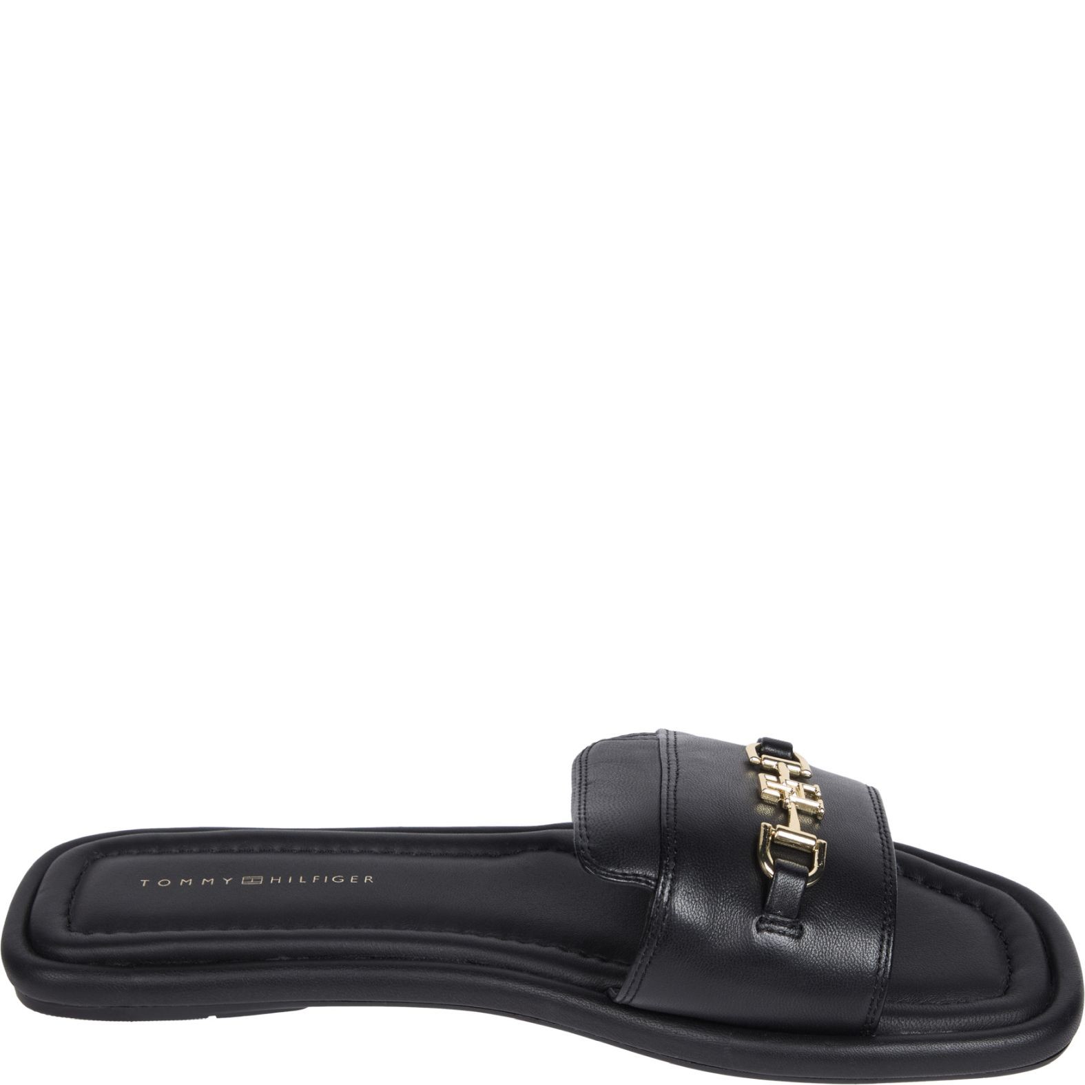 TOMMY HILFIGER Basutės moterims, Juoda, Horsebit sneaker 2