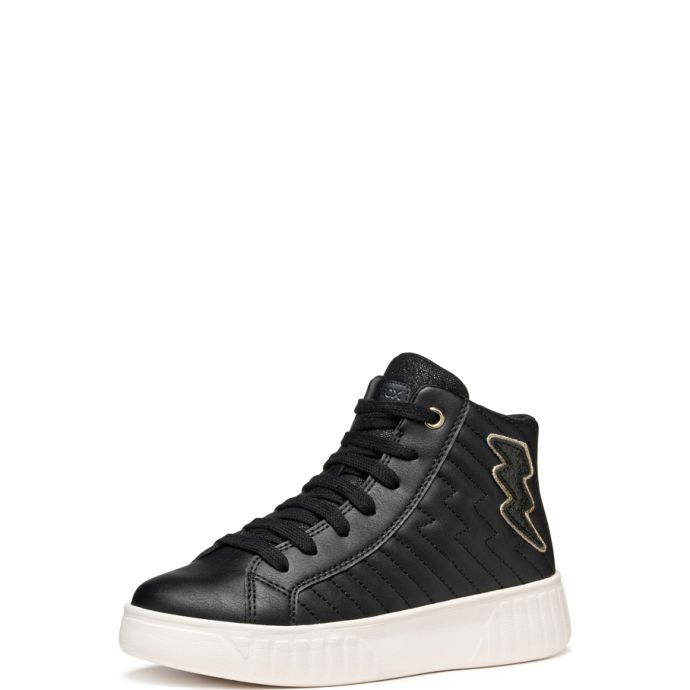 GEOX Laisvalaikio bateliai mergaitėms, Juoda, Mikiroshi girl Leisure 4