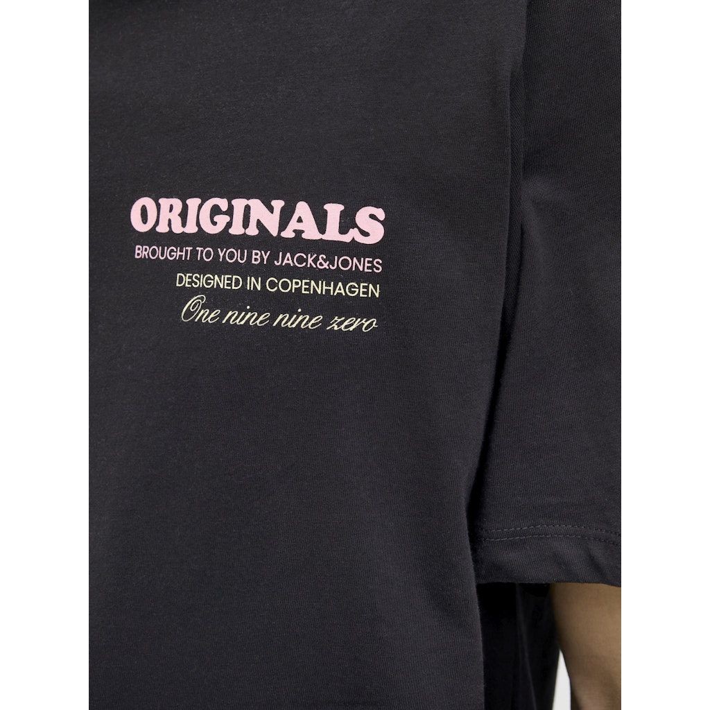 JACK & JONES Marškinėliai vyrams, Juoda, Star tee 5