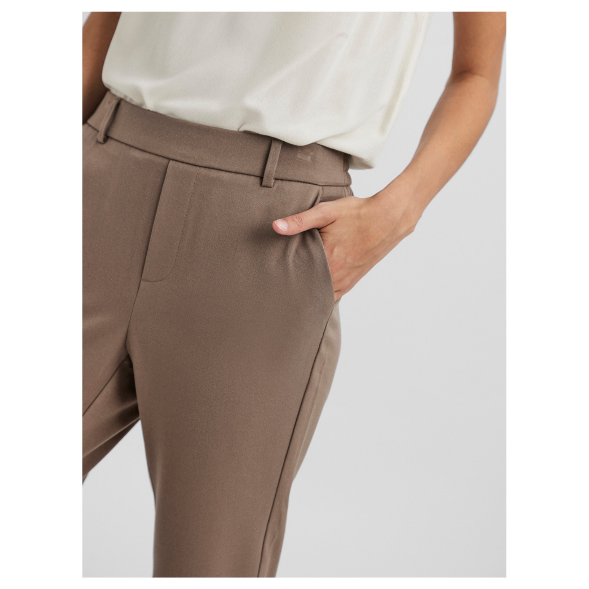 VERO MODA Kelnės moterims, Ruda, Maya 4