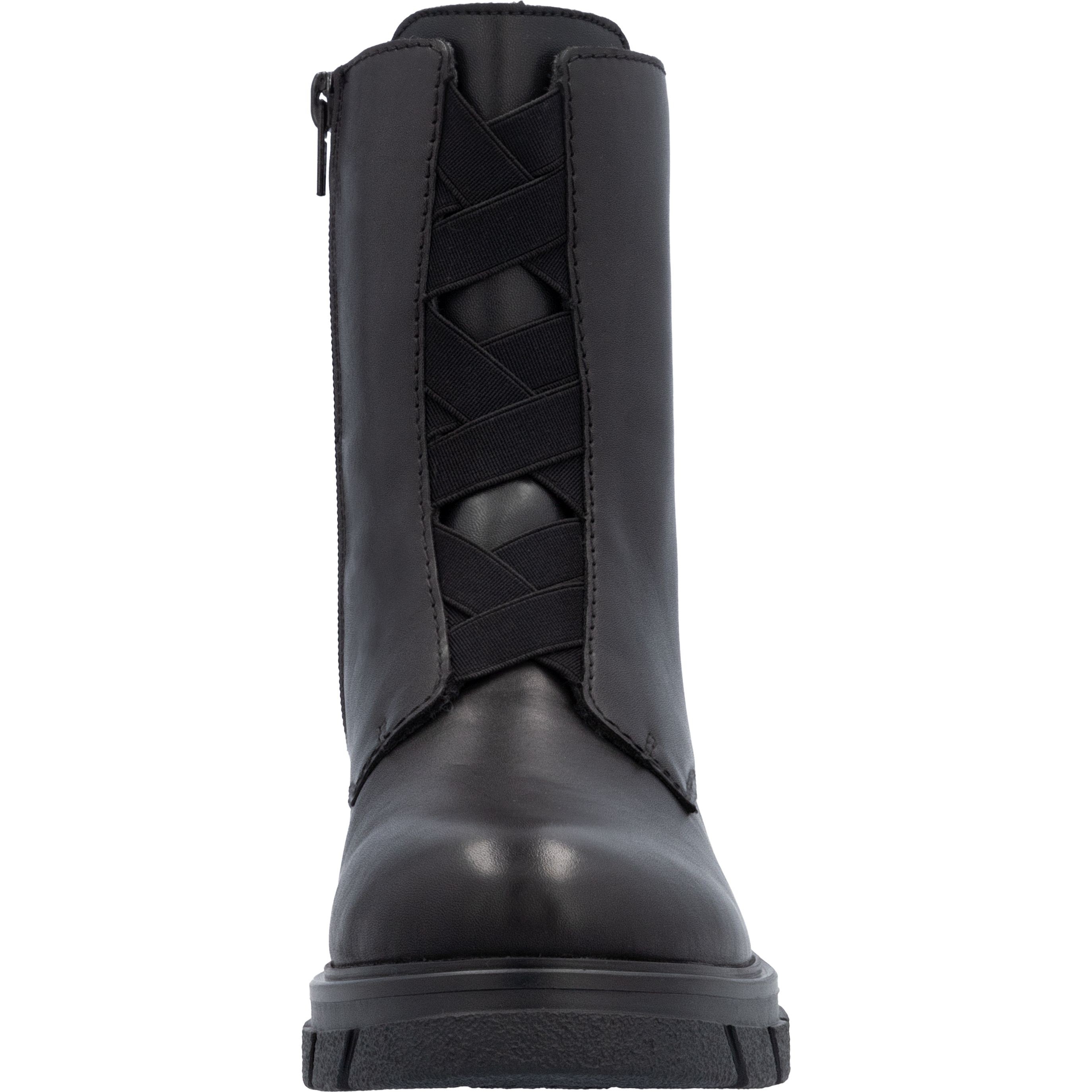 RIEKER Aulinukai moterims, Juoda, Ladies mid height boots 8