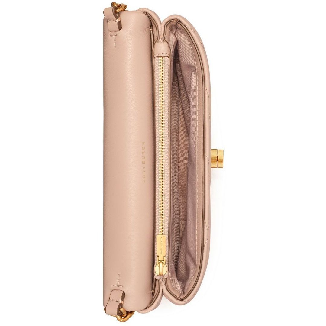 TORY BURCH Piniginė moterims, Kūno, Kira chevron chain wallet 3