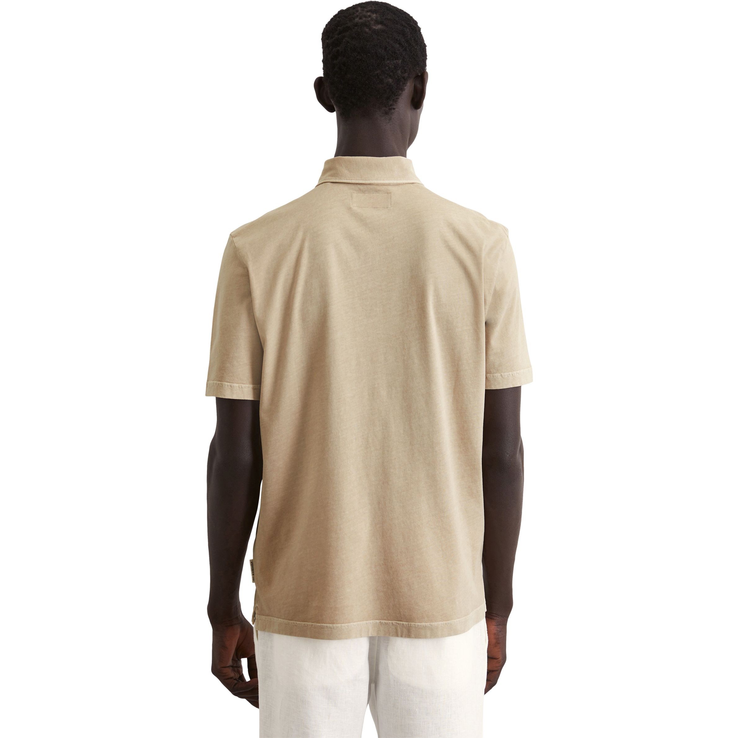 MARC O'POLO Polo marškiniai trumpos rank. vyrams, Smėlio, Polo short 524221053056 3