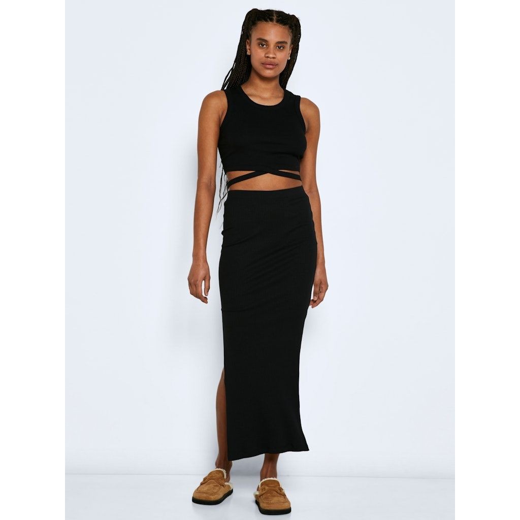 NOISY MAY Palaidinės moterims, Juoda, NMMAYA S/L TIE FRONT 4