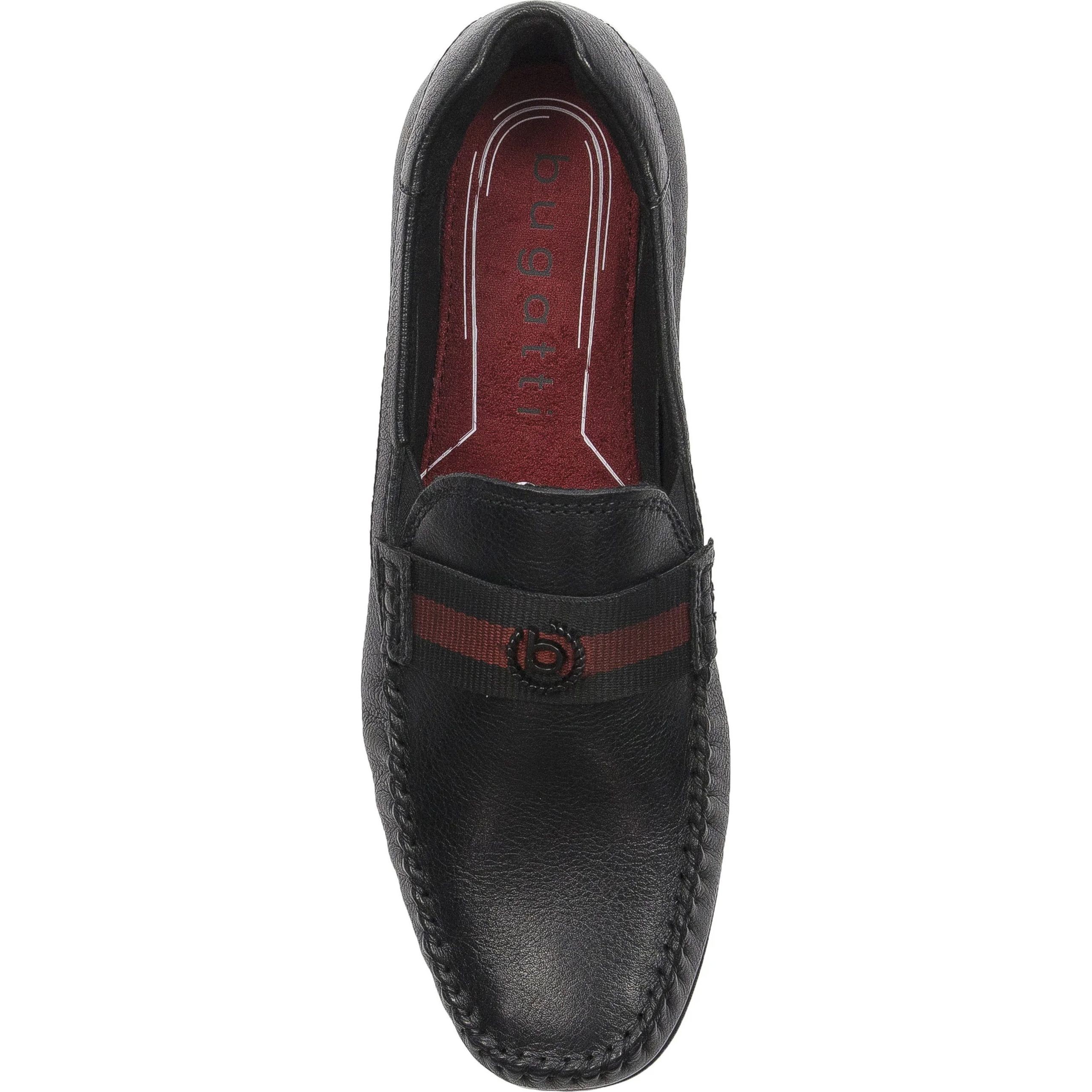 BUGATTI Mokasinai vyrams, Juoda, Chilla mocasins 4