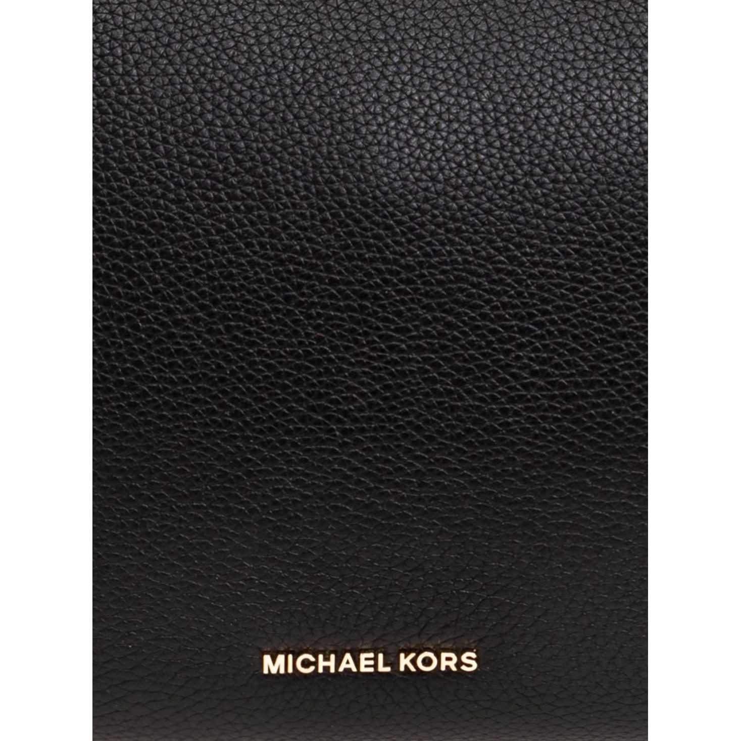 MICHAEL KORS Rankinė per petį moterims, Juoda, Lg tz hobo shldr 5