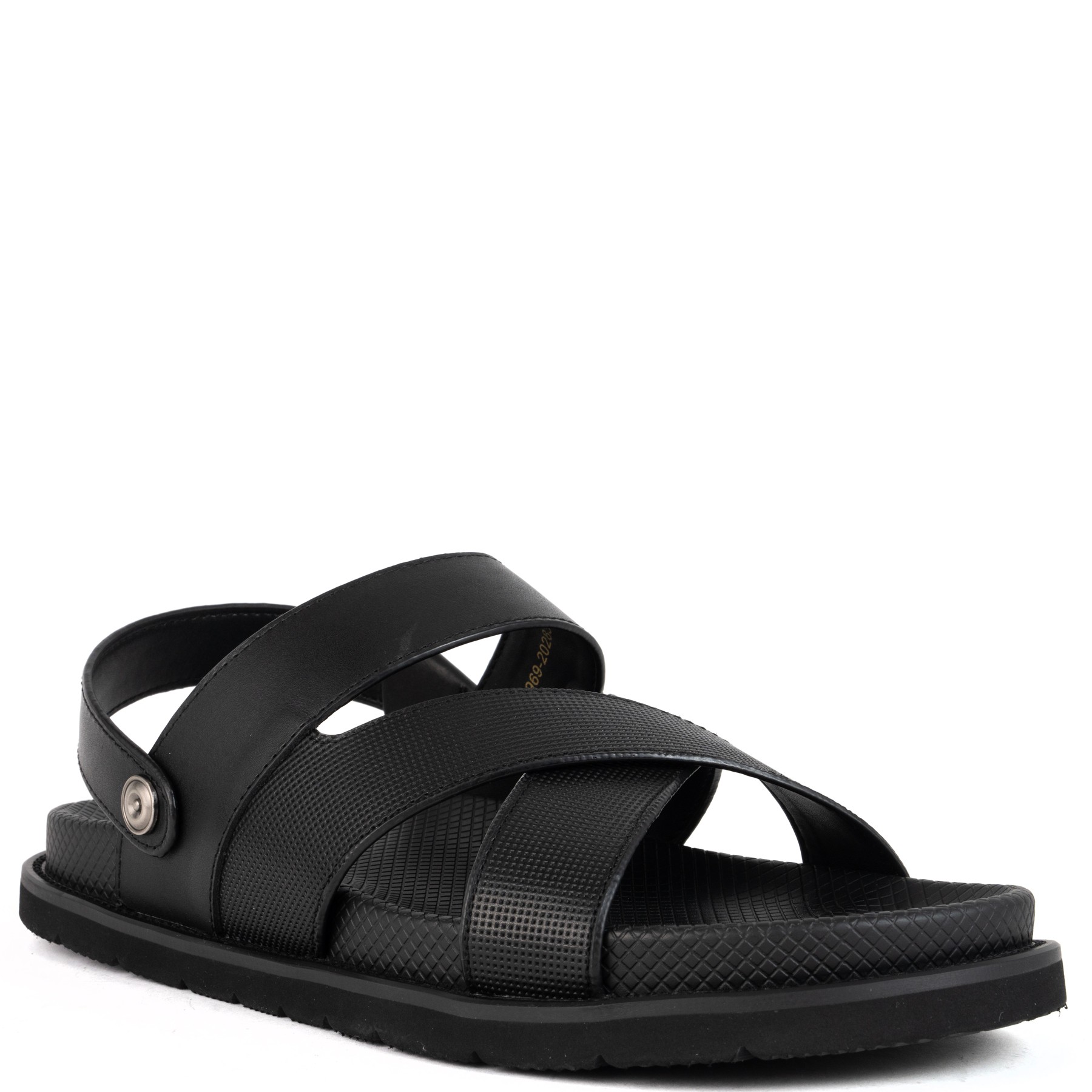 SERGIO MORETTI Basutės vyrams, Juoda, Sandals 1