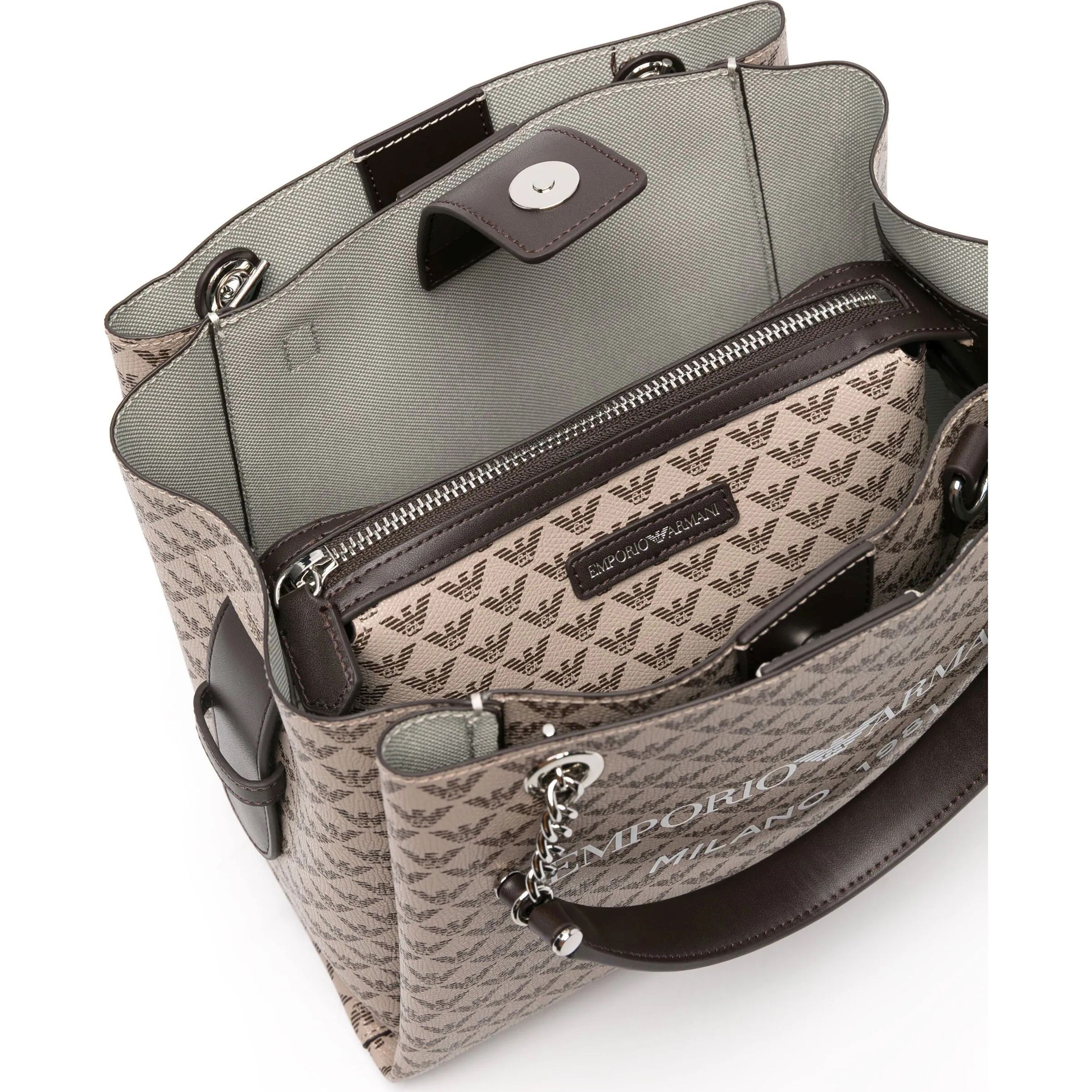 EMPORIO ARMANI Pirkinių krepšys moterims, Marga, Shopping bag 4