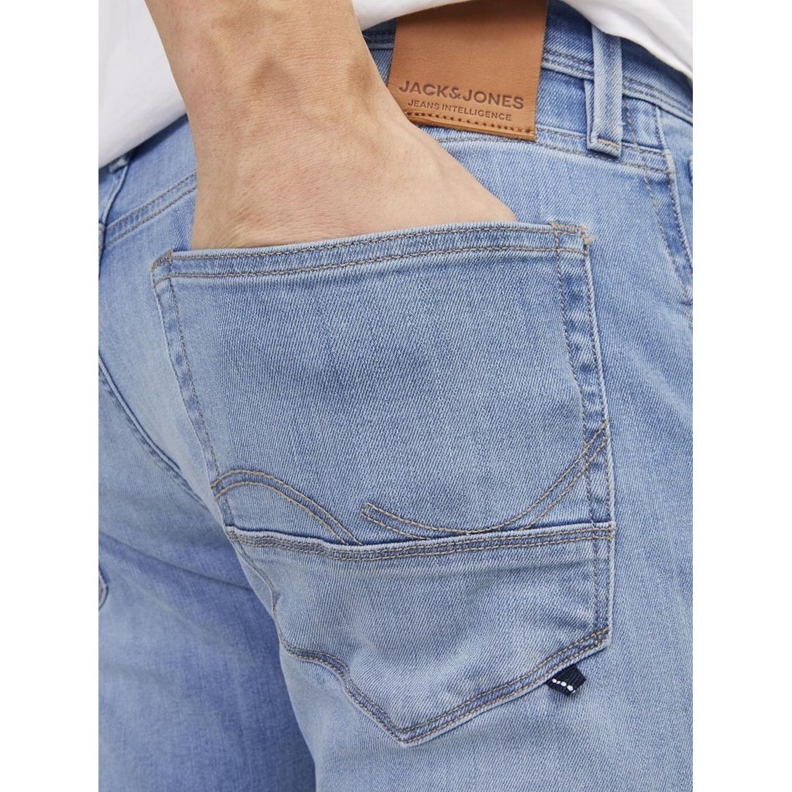 JACK & JONES Slim džinsai vyrams, Mėlyna, Jjiglenn slim 7