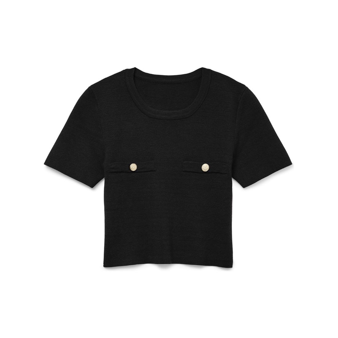 VERO MODA Megzta palaidinė moterims, Juoda, Kristin pullover