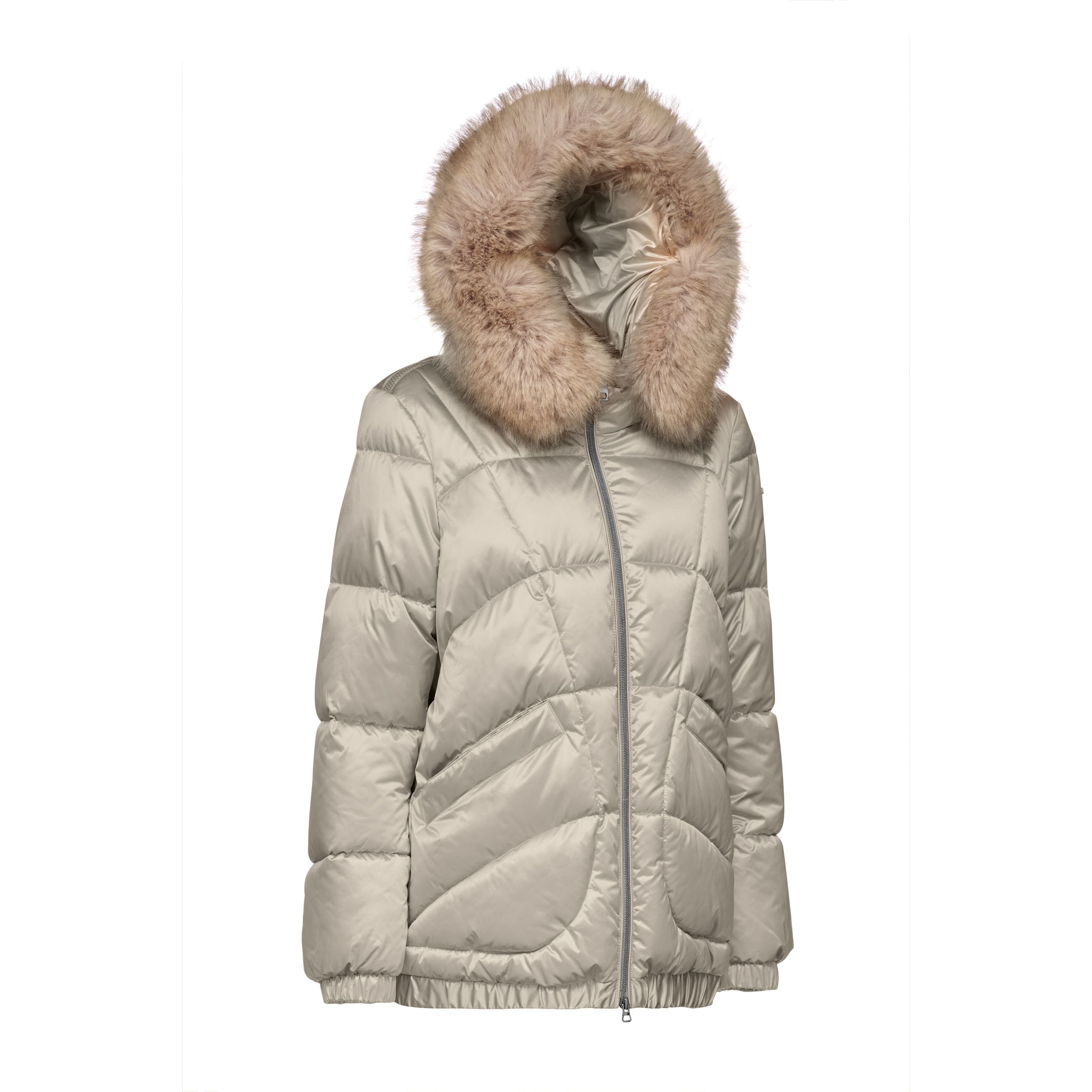 GEOX Striukė moterims, Smėlio, Backsie jackets 2