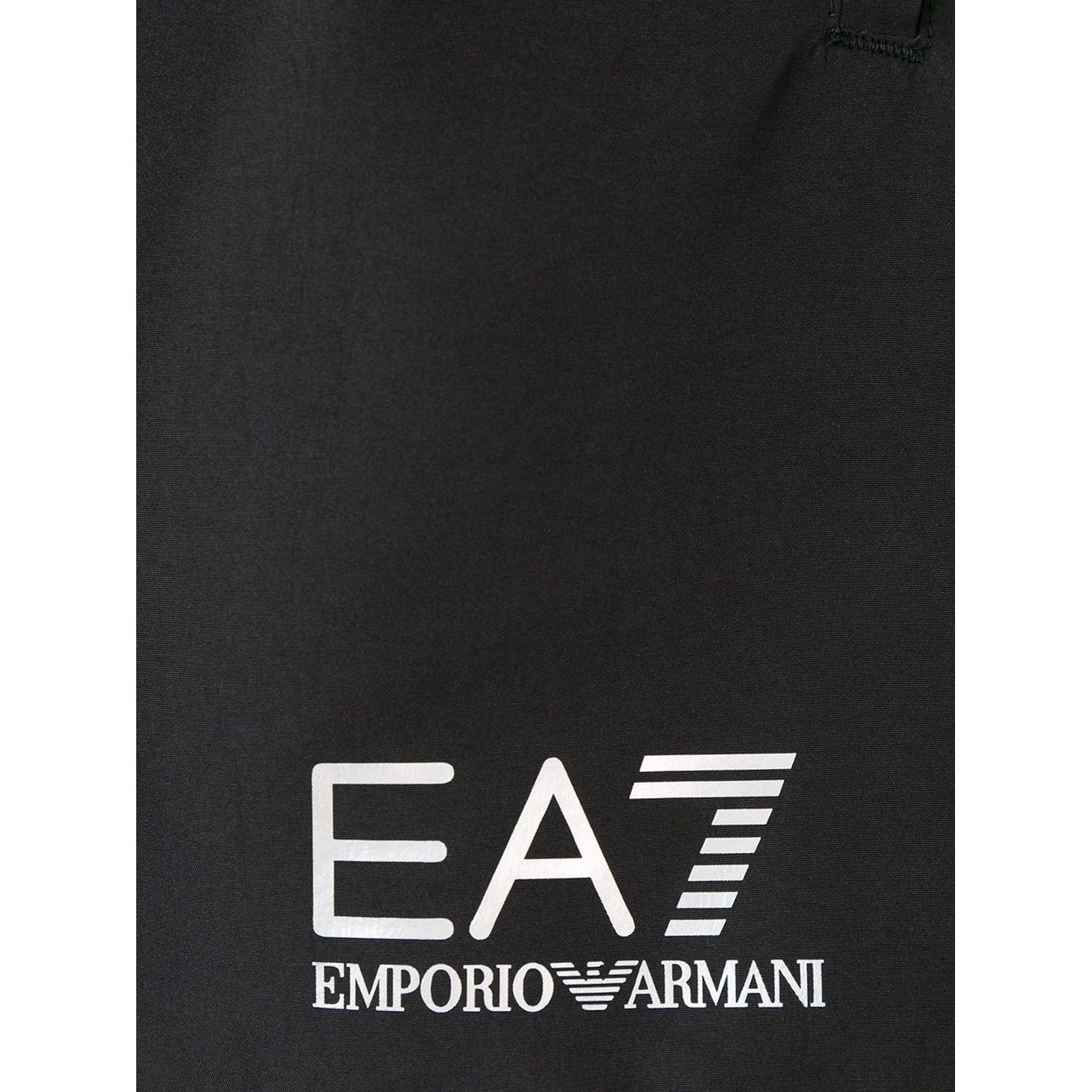 EA7 Apatinė kostiumėlio dalis vyrams, Juoda, Boxew beachwear 3