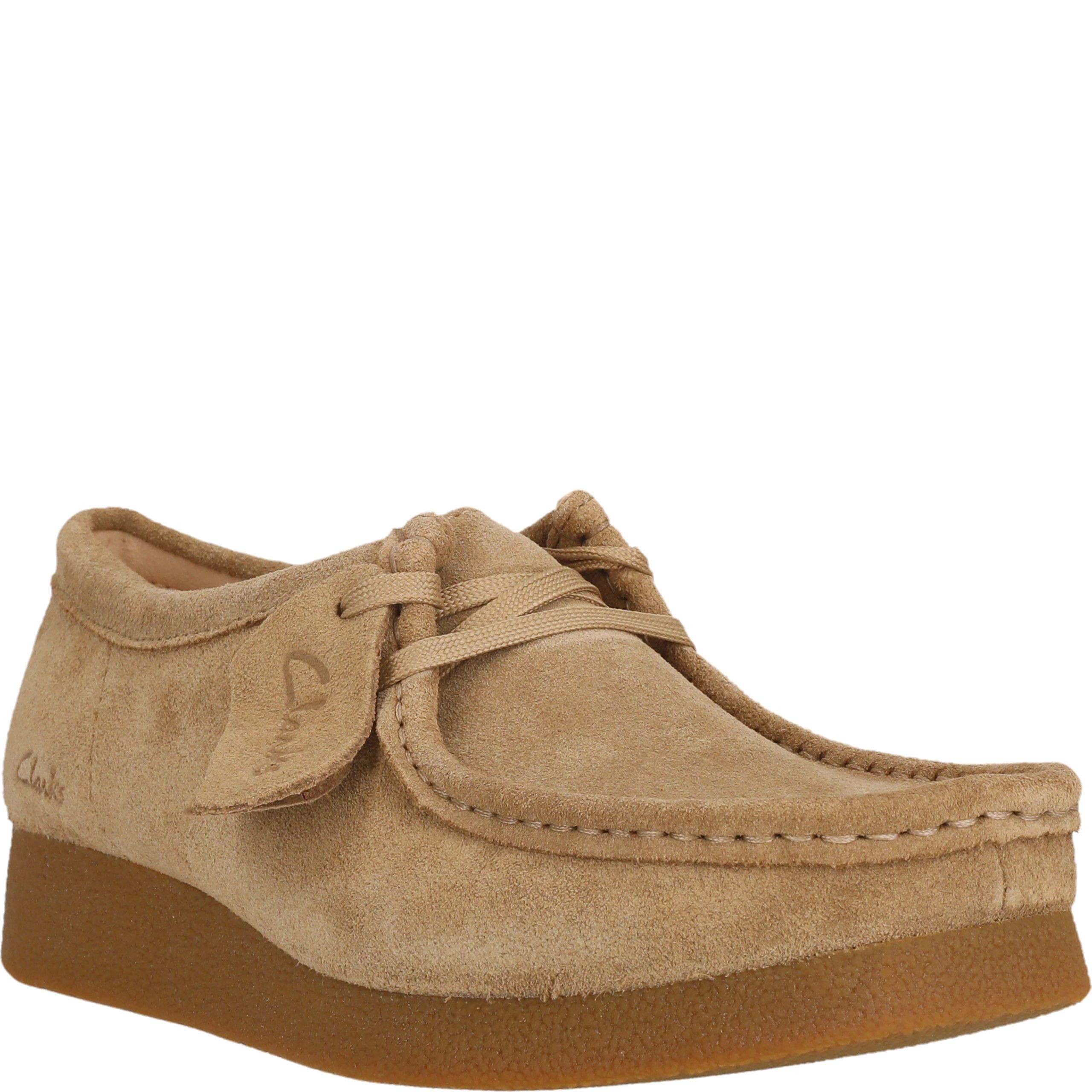 CLARKS Laisvalaikio bateliai moterims, Ruda, WallabeeEVOSh leisure 1