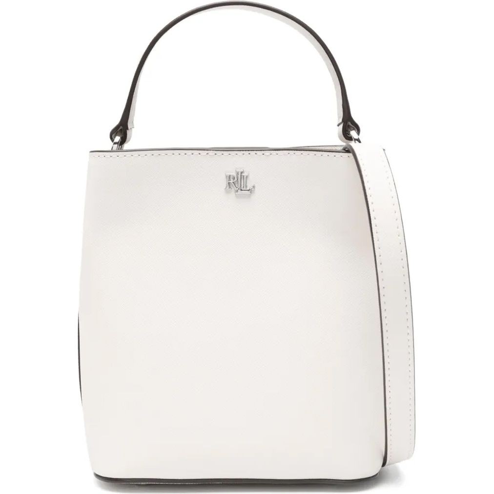 LAUREN RALPH LAUREN Rankinė per petį moterims, Balta, Reese sm bkt bucket bag small 1