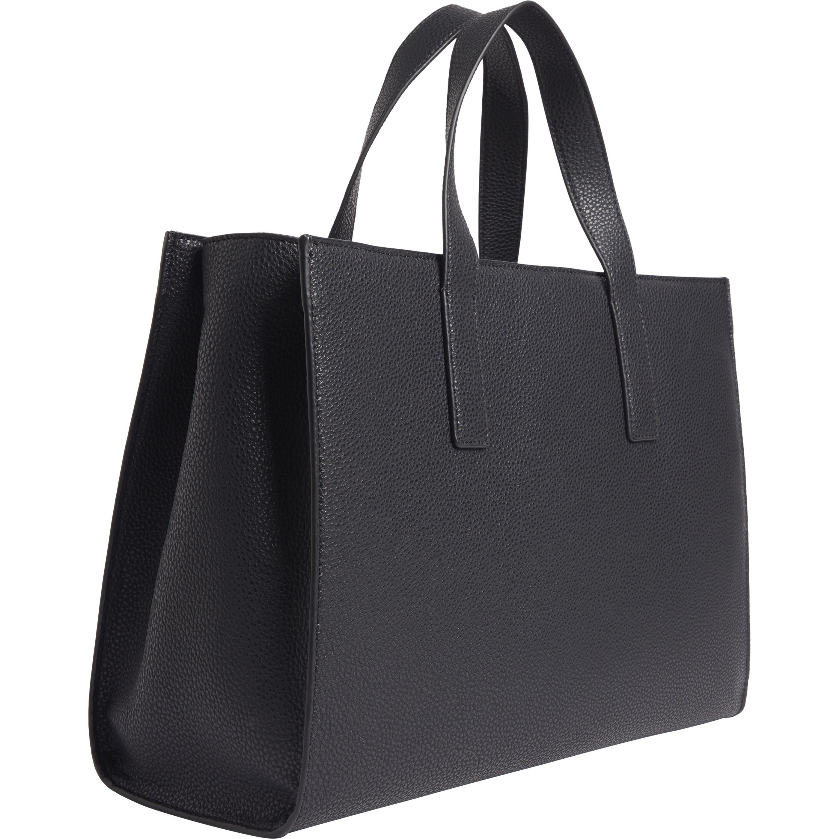 CALVIN KLEIN Rankinė per petį moterims, Juoda, Must plus tote 2