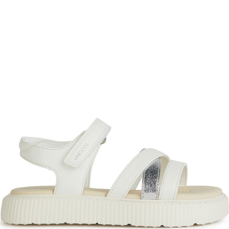 GEOX Basutės mergaitėms, Balta, Sandal kodette 1