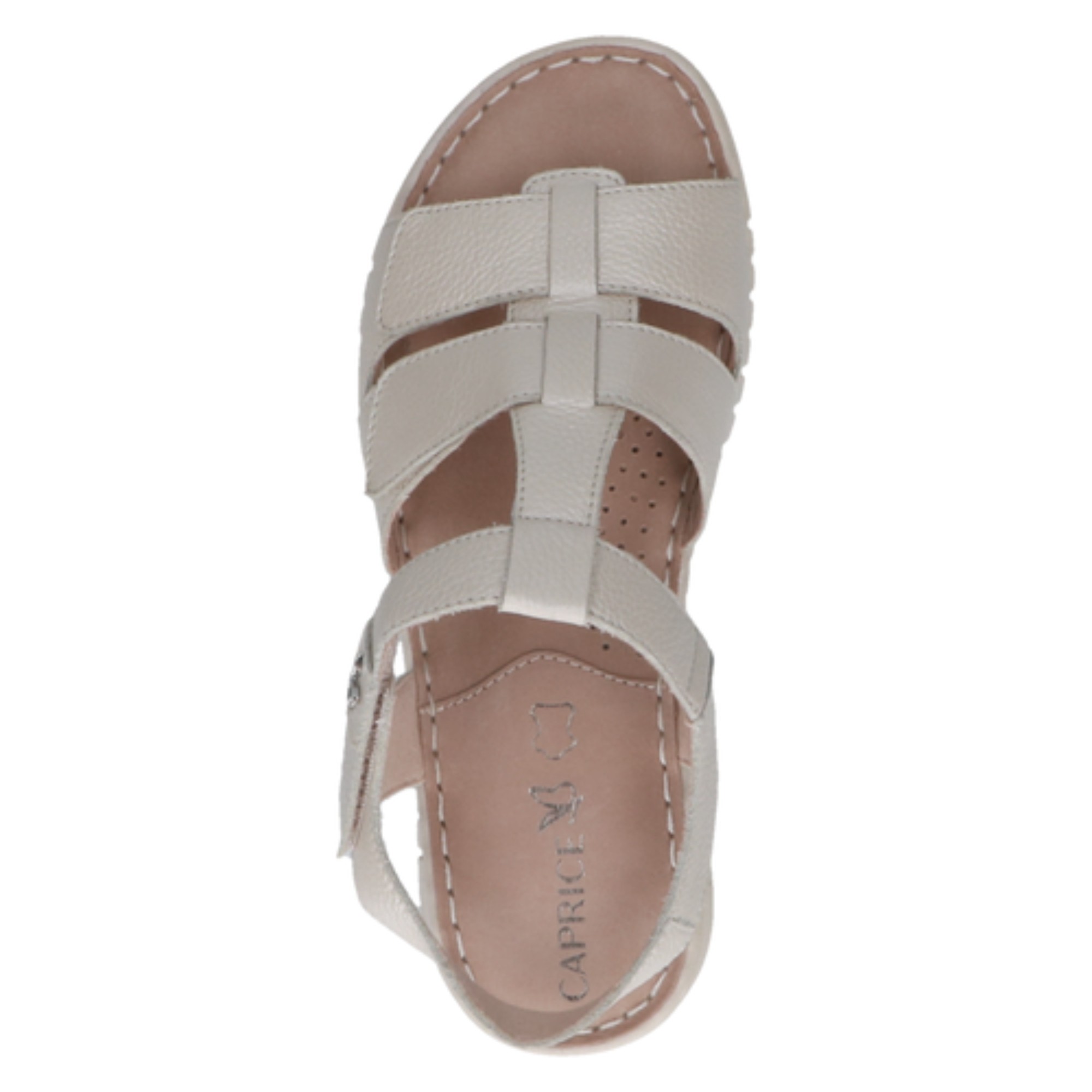 CAPRICE Basutės moterims, Smėlio, Sandals 4