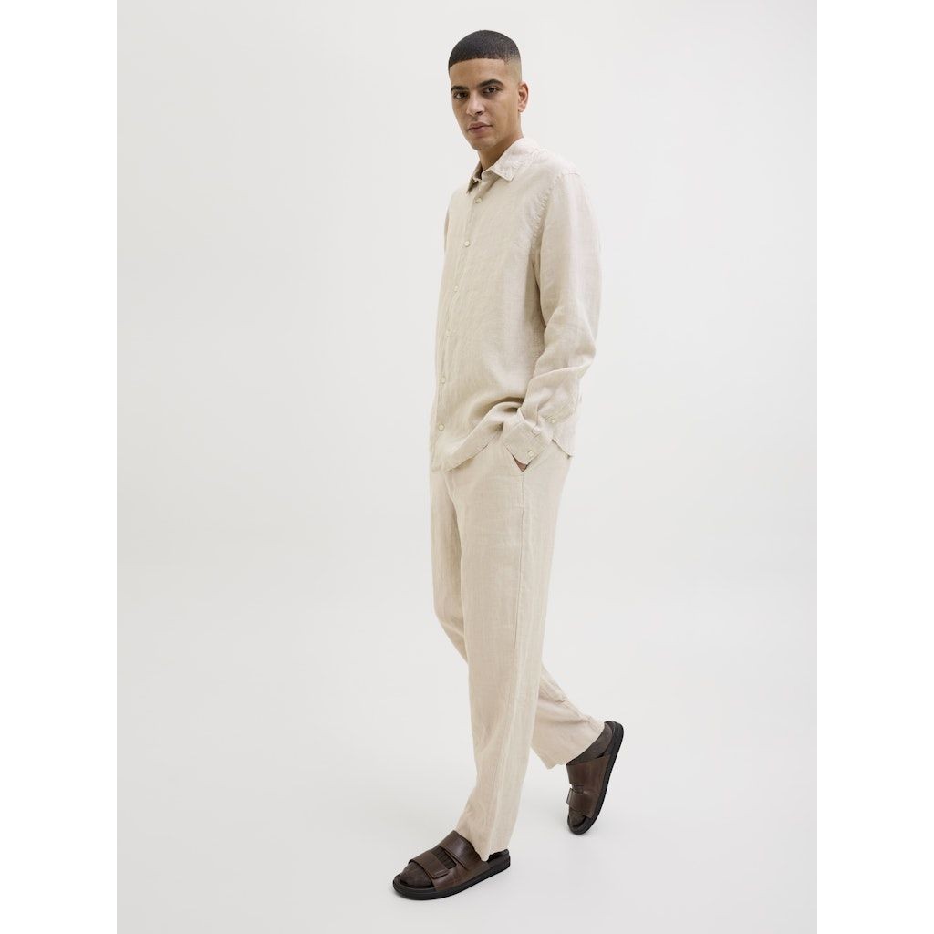 JACK & JONES Kelnės vyrams, Baige, Karl linen chino 4