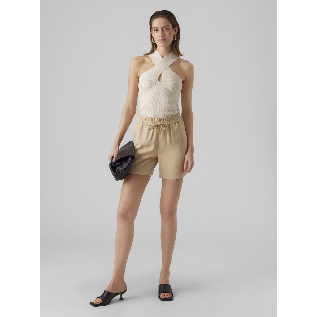 VERO MODA Šortai moterims, Ruda, VMCARMEN HW LOOSE SH 4