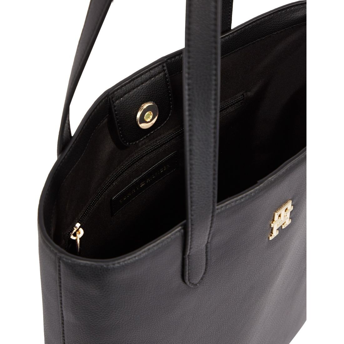 TOMMY HILFIGER Pirkinių krepšys moterims, Juoda, Casual slim tote 3