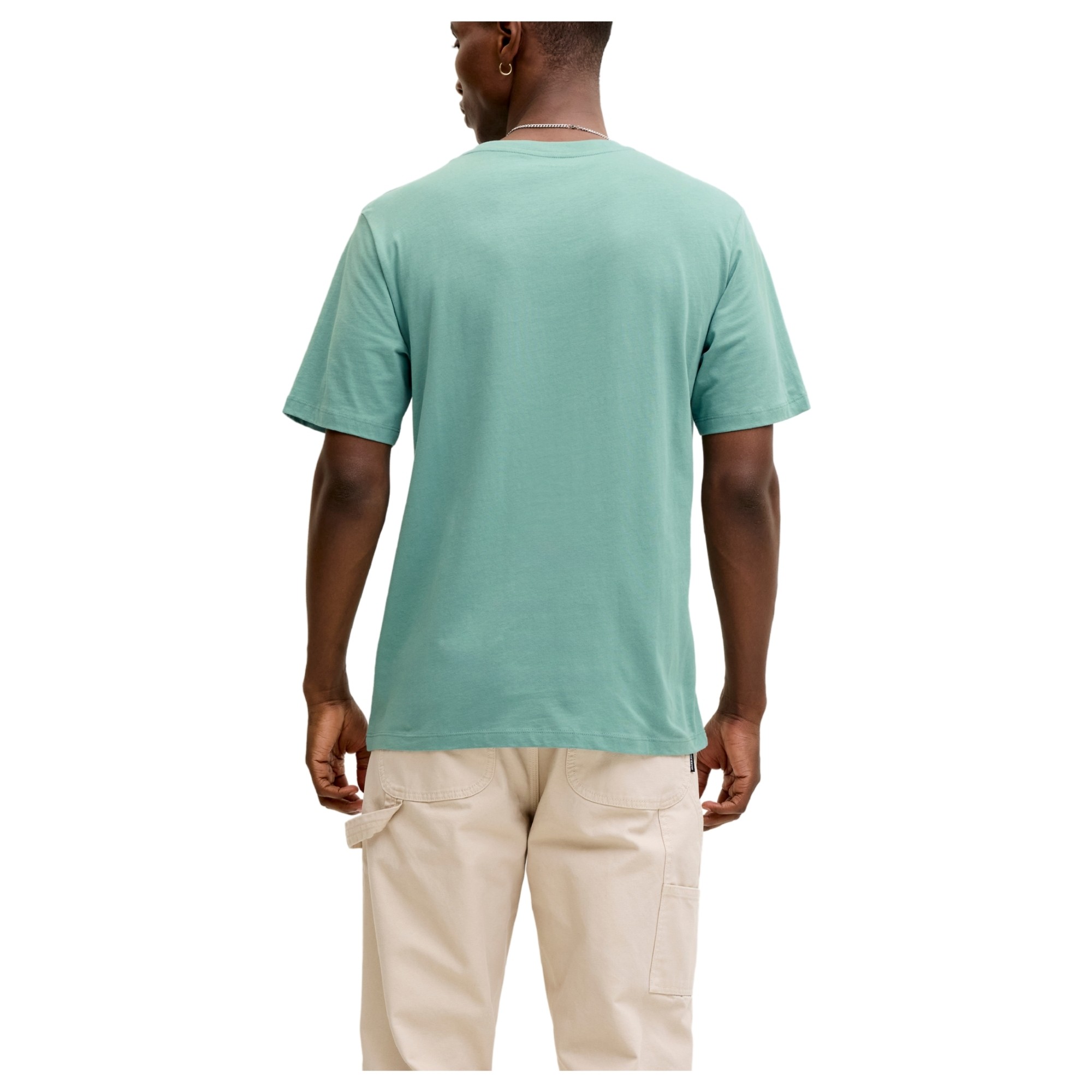 JACK & JONES Marškinėliai vyrams, Žalia, Brandon 2