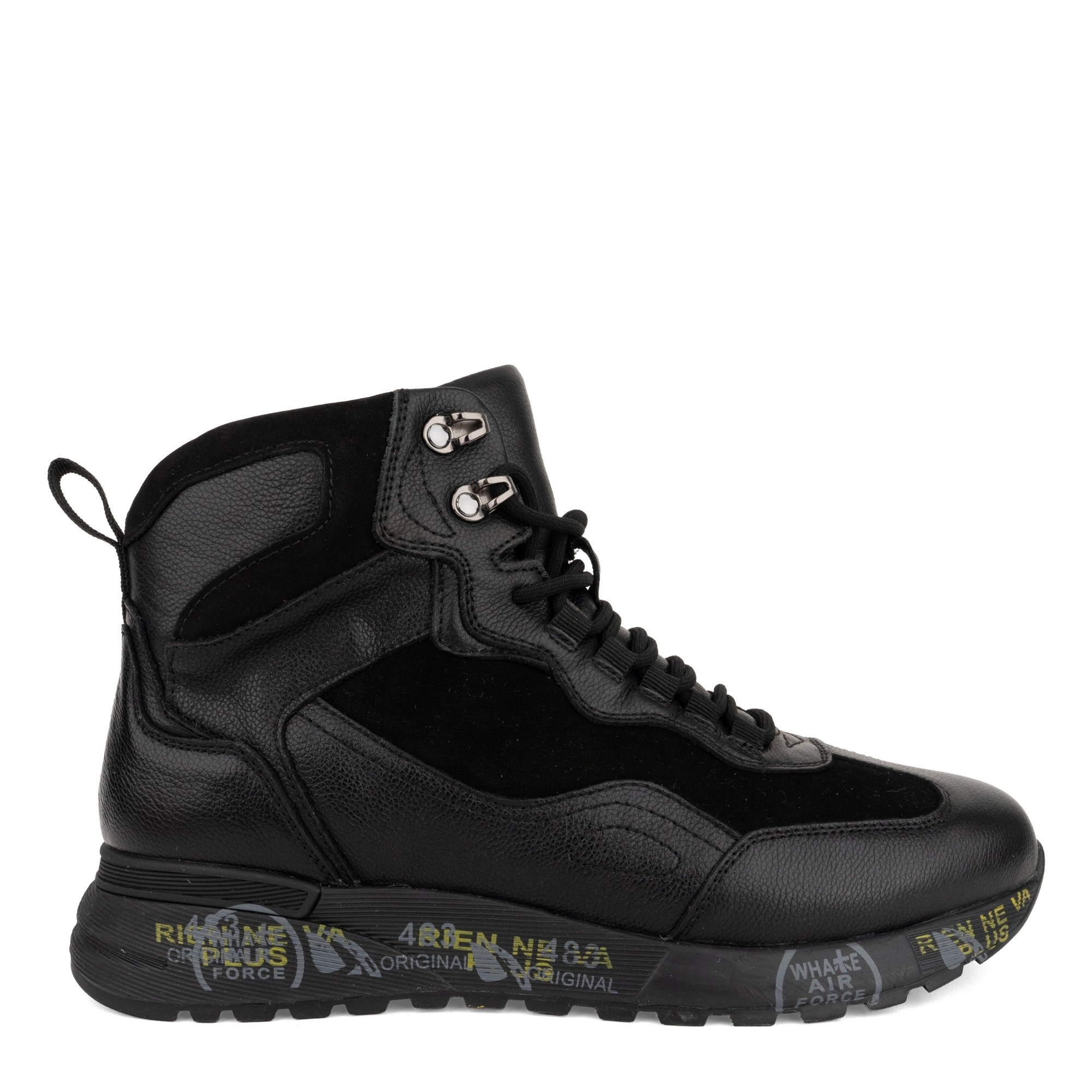 LA CONTE Aulinukai vyrams, Juoda, Booties 2