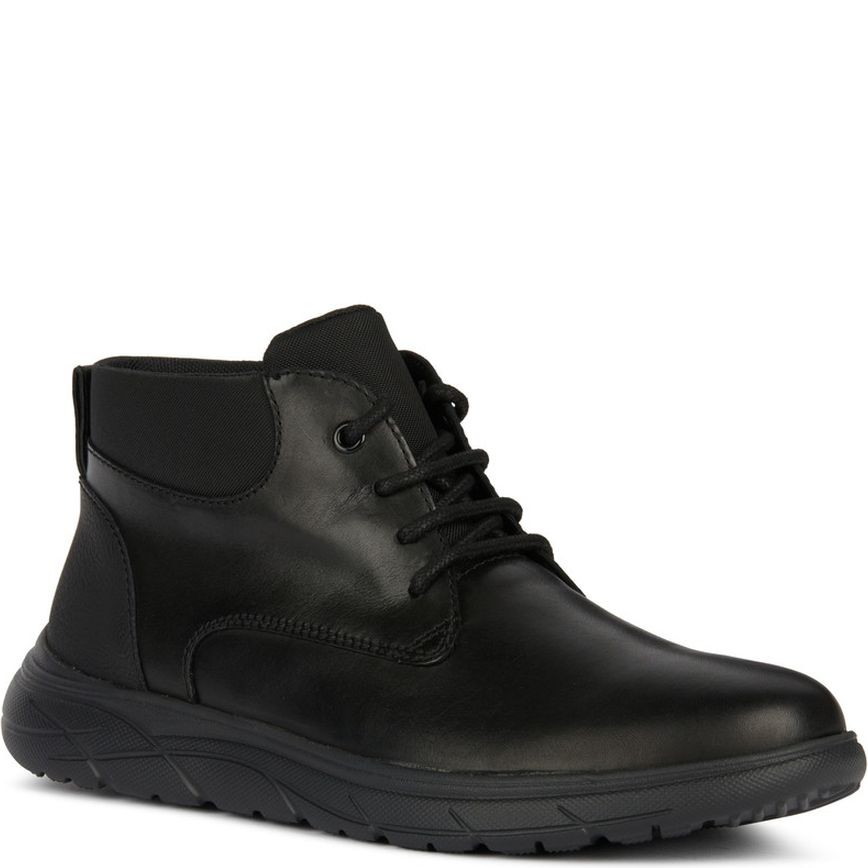 GEOX Aulinukai vyrams, Juoda, Portello booties 1