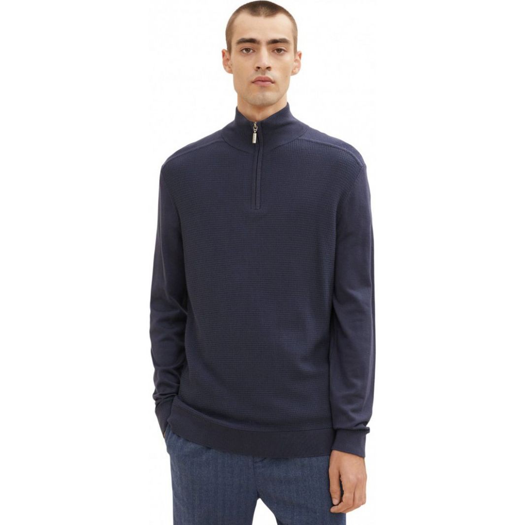 TOM TAILOR Megztinis vyrams, Mėlyna, Megztiniai 2