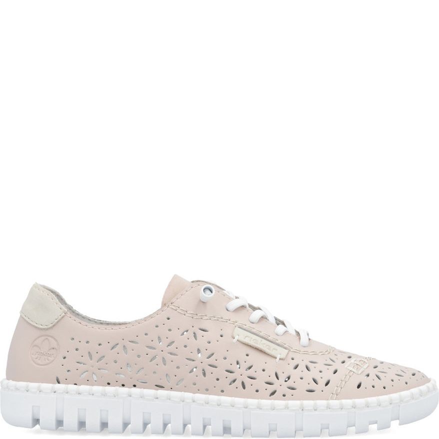 RIEKER Laisvalaikio bateliai moterims, Rožinė, Sneakers 2