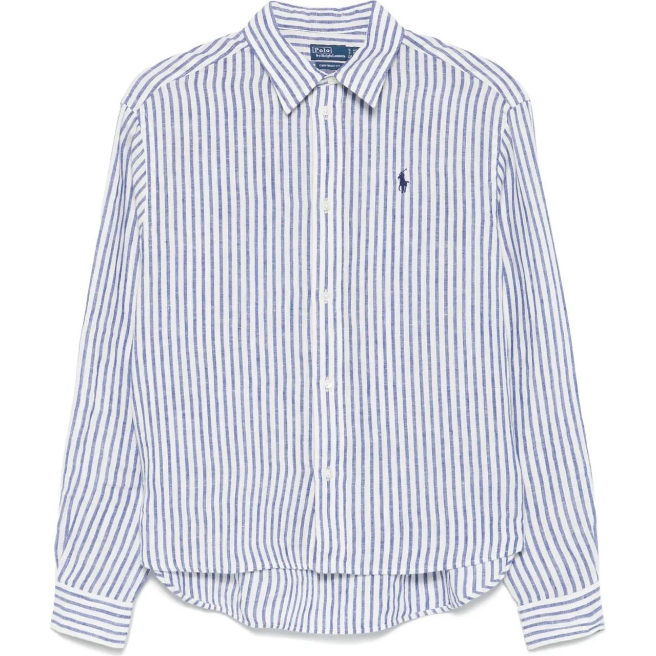 POLO RALPH LAUREN Marškiniai ilgomis rankovėmis moterims, Marga, Long sleeve-button front shirt