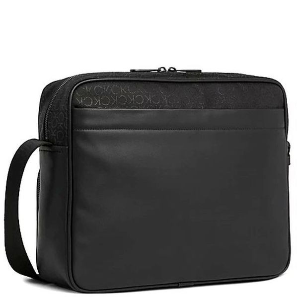 CALVIN KLEIN Rankinė per petį vyrams, Juoda, Elevated messenger 2