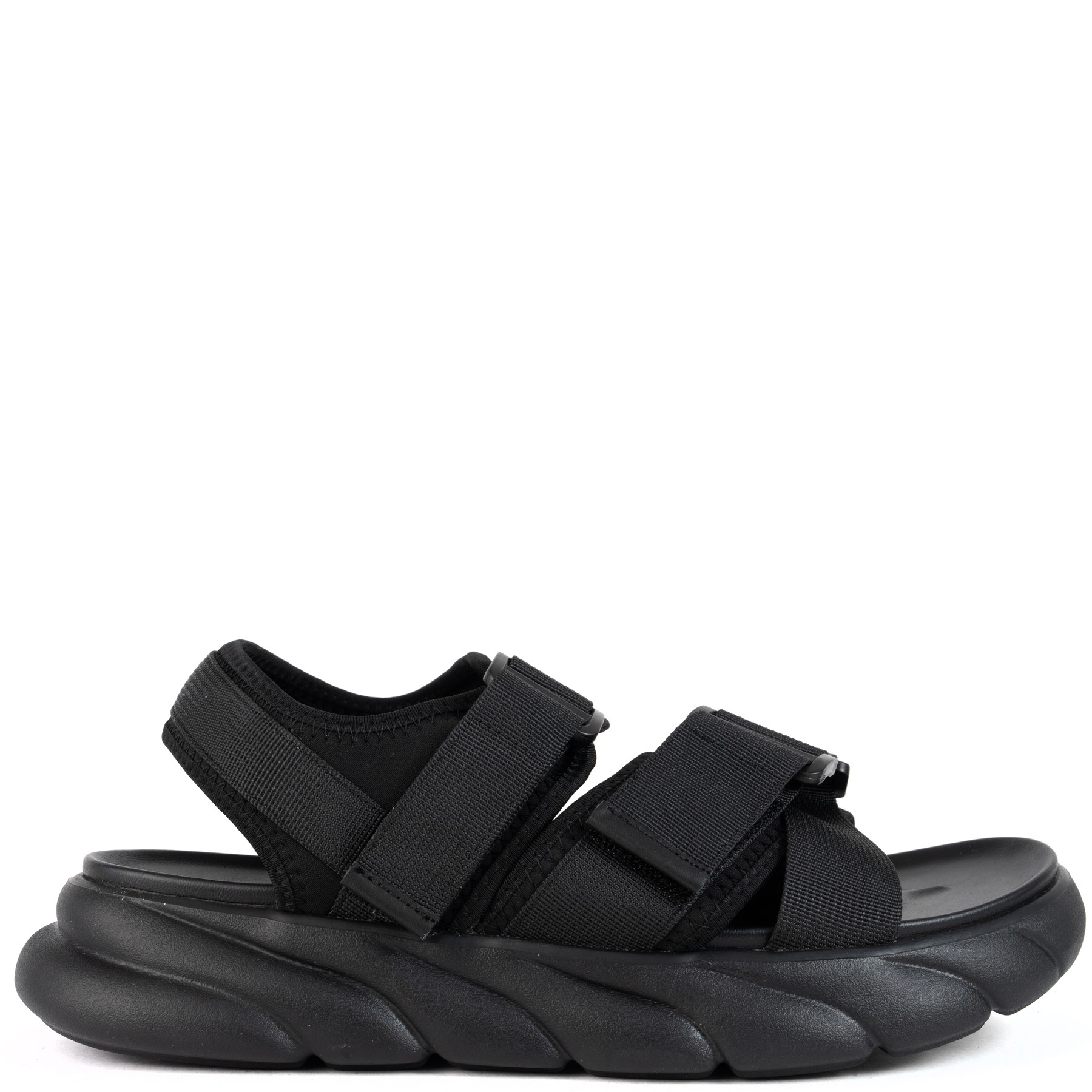 SERGIO MORETTI Basutės vyrams, Juoda, Sandals 2