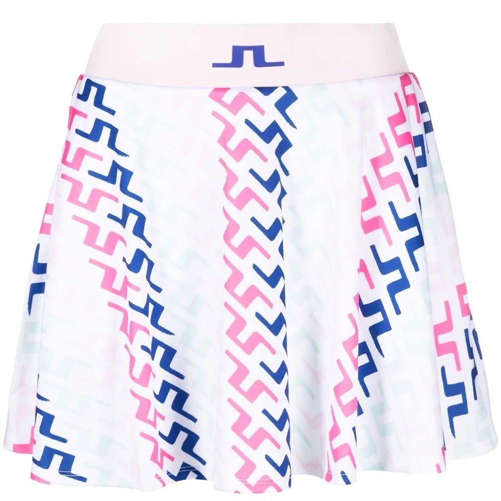 J.LINDEBERG Midi sijonas moterims, Smėlio, Joline print skirt 1